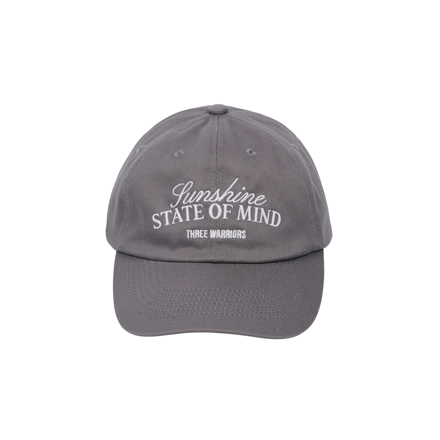 Grey Three Warriors Cap